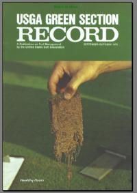 The USGA Green Section is one of the assets our nation has for turfgrass research and funding. The following was written by ALEXANDER M. RADKO, Former director of the USGA Green Section and is little retrospect of the USGA Green section. This originally appeared in the October 1978 issue of the Green Section Record.