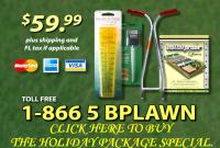 Are you looking for that perfect Christmas or holiday present for the lawn lover in your family? Well thanks to a joint partnership with Turf-Tec International and The Bulletproof Lawn Company we have come up with the ultimate holiday package.
