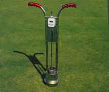 Turf-Tec Infiltrometer for infiltration readings. Instrument is used to determine water infiltration rate easily in a matter of minutes. A must to keep diseases to a minimum. Turfgrass areas can be monitored periodically to determine whether infiltration is staying constant or decreasing.
