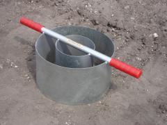 Turf-Tec Heavy Duty Tall Infiltration Rings 6 and 12 inch diameter by 7 inches tall