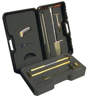 Turf-Tec now offers a complete Diagnostic kit for assessing turfgrass problems. The kit includes our most popular diagnostic tools so you can easily transport the tools from one area to another, remove them from the protective case and do your testing.