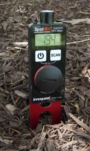 The Turf-Tec Light Meter for Quantum PAR by Spot On