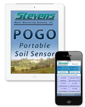 POGO II - VWC Soil Moisture Sensor - Phone app