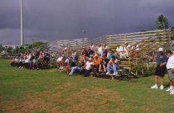 July 2002, The City of Ft. Lauderdale, Mills Pond Park.  We had a good crowd and the rains that were in the background never actually drenched us.