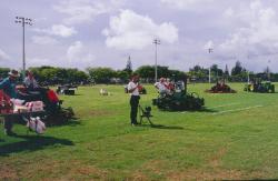 July 2002, The City of Ft. Lauderdale, Mills Pond Park.  Equipment demonstration on the athletic field.
