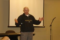 We had Don Follett, Sports Turf Manager at M&T Bank Stadium, Home of the Baltimore Ravens speak at our NFSTMA event.