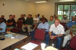 This is the NFSTMA class we held at the City of Pensacola Parks Department.