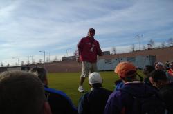 This is Andy Levy, Sports Turf Manager for the Arizona Cardinals and the University of Phoenix Stadium speaking to the Sports Turf Group.