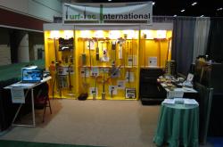 In February 2008 the Golf Industry Show (GIS) was in Orlando, Florida.  This is the Turf-Tec International booth.
