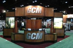 This is the Golf course Management booth at the GIS Show in Orlando.  Golf Course Management magazine is the official trade publication of the Golf Course Superintendents Association of America (GCSAA)