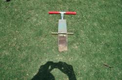Here is a soil profile sample take from the multipurpose field at the University of Florida.  The Sample is extracted with the Mascaro Profile Sampler.