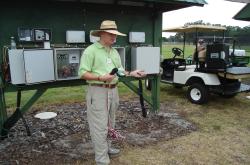 Here is Dr. Michael Dukes at the University of Florida Turfgrass Field Day in Citra talking about various moisture sensing techniques for irrigation including the Acclima Moisture Sensor.