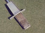 The sample is extracted and then the cutter blade is simply opened with the aid of a specially designed hinge. No bolts or screws to fumble with when opening sampler. Sample can be viewed instantly and it has the quality you have come to expect from Turf-Tec International.