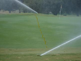 Precipitation and Uniformity Gauges can be set up in a head to head layout or in a grid pattern.  Sold in a set of 16 large gauges and 4 small gauges for a total of 20 gauges and 20 stainless steel support spikes.  Turf-Tec Precipitation Gauges are also used for performing water audits.