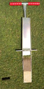 12 Inch Deep Mascaro Profile Sampler - Soil Profile Sampler that takes a twelve inch deep soil sample.