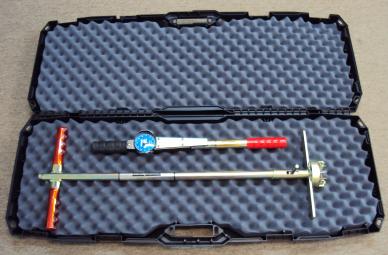 Turf-Tec Shear Strength Tester supplied with hard plastic carrying case