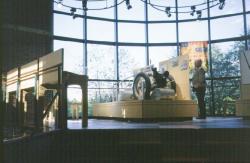 Golf Course Superintendents Association of America Headquarters in Lawrence Kansass, historical display in lobby.