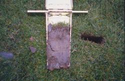 University of Texas in Austin, Texas.   This is the softball field built on native clay soil.  The profile is taken with the Mascaro Profile Sampler.