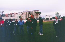 STMA Tour of San Diego State University where Ron Hostick is Sports Turf Manager.  This field is built on top of a three story parking garage and is sand construction with Kikuyugrass Grass.