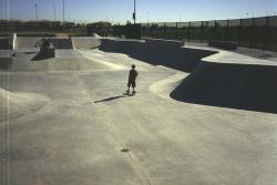 STMA Sports Field Tour at the City of Peoria, CA.  This is Rio Vista Parks skateboard and rollerblade bowl.