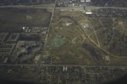 Back to the air for a Trip to Pennsylvania to speak at the KAFMO Sports Turf Managers Association.  This is an aerial photo of a Golf Course Outside of Chicago.