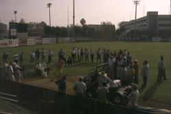 STMA meeting, University of Miami, in Miami, FL.  This is the group learning about mound construction techniques.