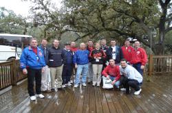 This is the whole group of Major League Baseball and National Football League Groundskeepers that spoke at the seminar during the STMA Conference.