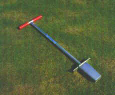 Turf-Tec Heavy Duty Mascaro Profile Sampler for soil sampling the soil profile.