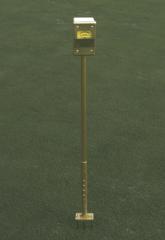 Turf-Tec Moisture Sensor tells soil moisture in percentage of moisture in the pore space of the soil.